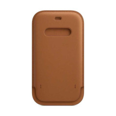 Étui cuir MagSafe Apple iPhone 12 / 12 Pro bronze