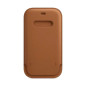 Apple Étui en cuir avec MagSafe iPhone 12 / 12 Pro – Bronze Apple Étui en cuir avec MagSafe iPhone 12 / 12 Pro – Bronze