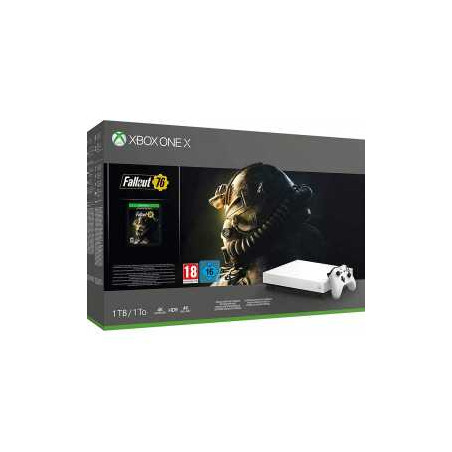 Console Microsoft XBOX ONE X (1TB) RW + FALLOUT 76 - Gaming Réf. G0605