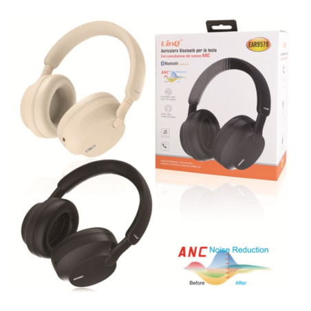 Casque Bluetooth LinQ EAR9579 – Noir
