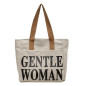 Sac à bandoulière en toile ECO – 33 x 41 x 12 cm Gris/Noir Sac à bandoulière en toile ECO – 33 x 41 x 12 cm Gris/Noir
