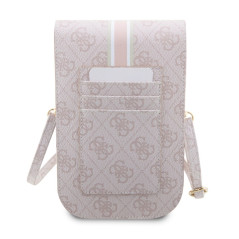Pochette téléphone Guess 4G Stripes Rose | Smarty
