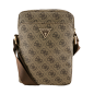 Sac bandoulière tablette Guess 4G PU Triangle Logo GUTB10P4GFTSW – 10" Marron Sac bandoulière tablette Guess 4G PU Triangle Logo GUTB10P4GFTSW – 10" Marron