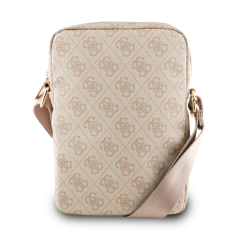 Sac tablette Guess Triangle Logo 10" Rose | Smarty
