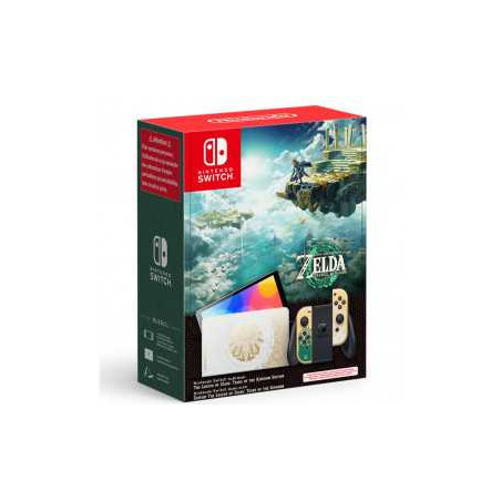 Console Nintendo Switch Modèle OLED Zelda TOTK Edition - Gaming Réf. G1