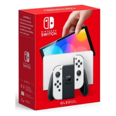 Console Nintendo Switch OLED + JOY CON Blanc | Smarty Paris 