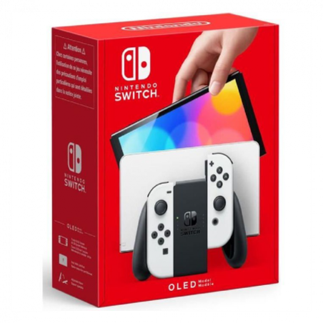 Console Nintendo Switch OLED + JOY CON Blanc | Smarty Paris 
