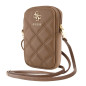 Pochette téléphone Guess Zip PU Quilted 4G GUWBZPSQSSGW – Marron Pochette téléphone Guess Zip PU Quilted 4G GUWBZPSQSSGW – Marron