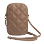 Pochette téléphone Guess Zip PU Quilted 4G GUWBZPSQSSGW – Marron Pochette téléphone Guess Zip PU Quilted 4G GUWBZPSQSSGW – Marron