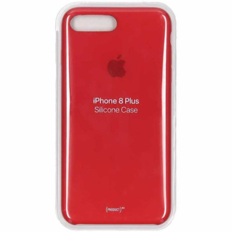 Apple Silicone Case iPhone 7 Plus / 8 Plus – Red