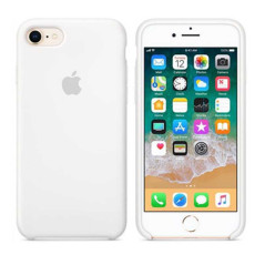 Coque silicone Apple iPhone 7 8 SE blanc | Smarty