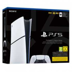Console Sony PlayStation 5 - PS5 Slim Edition Digitale Blanc - 1 To SS