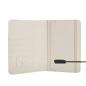 Protège-passeport cuir Micflip PPK02 – localisateur intégré compatible Localiser d'Apple, Blanc Protège-passeport cuir Micflip PPK02 – localisateur intégré compatible Localiser d'Apple, Blanc