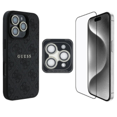 GUESS 3-in-1 iPhone MagSafe Bundle Black