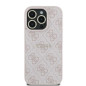 3-in-1 protection bundle GUESS for iPhone – MagSafe 4G Rhinestone Gold Pink