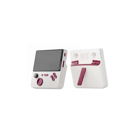 Console de Jeu Vidéo portable Jellymini5 E5 Écran IPS 5" 64 Go - Blanc & Rose | Smarty Paris