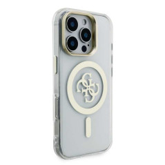 Coque GUESS iPhone V4 Transparente Support