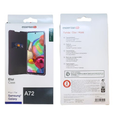Étui ESSENTIELB Galaxy A72 noir | Smarty