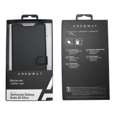 Etui Cuir ADEQWAT pour Samsung Galaxy Note 20 | Smarty Paris