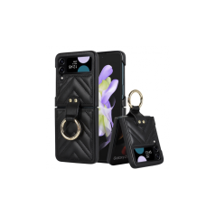 Samsung Galaxy Z Flip pink quilted case ECO