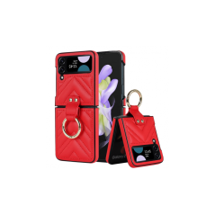 Samsung Galaxy Z Flip pink quilted case ECO