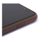 Coque iPhone Guess GUHCP 4GMGBR Grand Logo métal – Marron