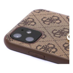 Coque iPhone Guess GUHCP 4GMGBR marron | Smarty