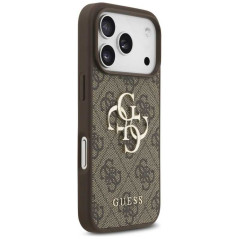 Coque iPhone Guess GUHCP 4GMGBR marron | Smarty