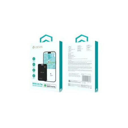Localisateur d'objet Devia Lite Tag - Format carte 1,5 mm - Compatible
