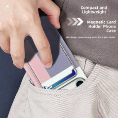 Coque iPhone ECO porte-cartes jaune | Smarty