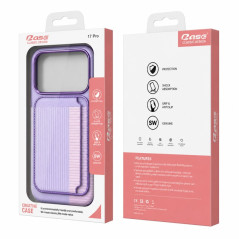 Coque iPhone ECO porte-cartes violet | Smarty