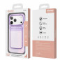 iPhone Case ECO PC with Magnetic Card Holder – Purple