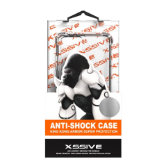 XSSIVE clear shockproof case Samsung | Smarty