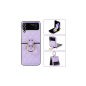 Coque de protection ECO – Samsung Galaxy Z Flip Violet effet matelassé