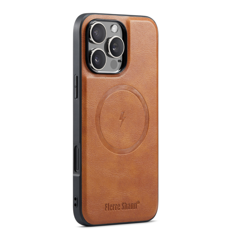 Leather MagSafe Case Mayline – for iPhone