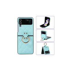 Coque Samsung Galaxy Z Flip bleu turquoise ECO