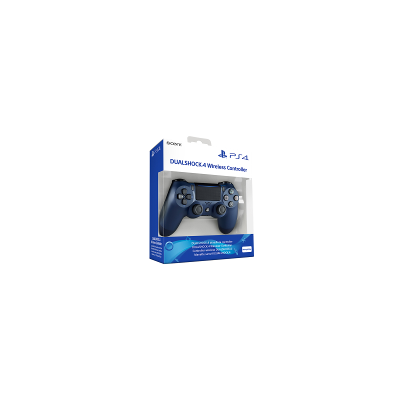 Manette Sony PS4 DualShock 4.0 V2 - Bleu Nuit