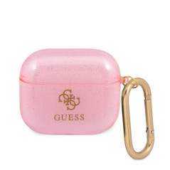 Coque GUESS AirPods 3 GUA3UCG4GP Rose | Smarty