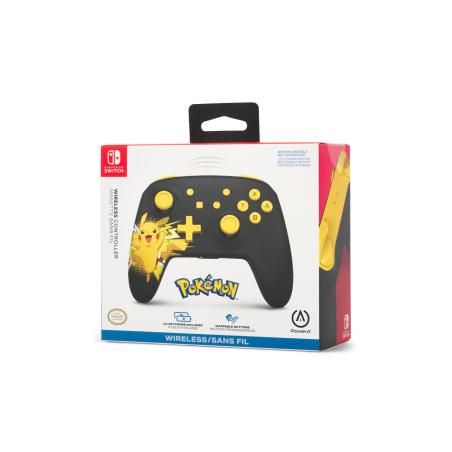 Manette sans fil PowerA Pikachu Extatique pour Nintendo Switch - Gamin