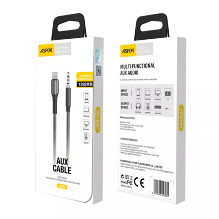 Câble de Chrage USB vers Micro USB - ASPOR A1 | Smarty Paris