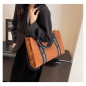 Leather Tote Bag ECO – 29 x 43 x 14 cm Brown Leather Tote Bag ECO – 29 x 43 x 14 cm Brown