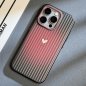 Translucent TPU Case ECO – Blurred Heart Gradient Black for iPhone