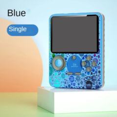 Mini Console de Jeu Vidéo portable avec Powerbank 6000mAh G6 Écran 3,5" 128 Go - Bleu | Smarty Paris