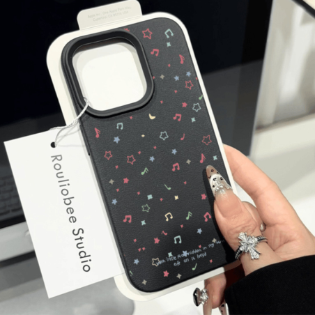 iPhone Litchi Texture Music Case | Smarty Paris
