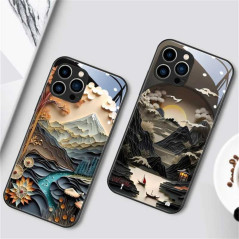 Coque lumineuse iPhone Mont Fuji ECO | Smarty