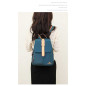 Sac à dos ECO – 26 x 33 x 16 cm bleu paon Sac à dos ECO – 26 x 33 x 16 cm bleu paon