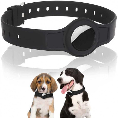Collier AirTag silicone chien chat | Smarty Paris