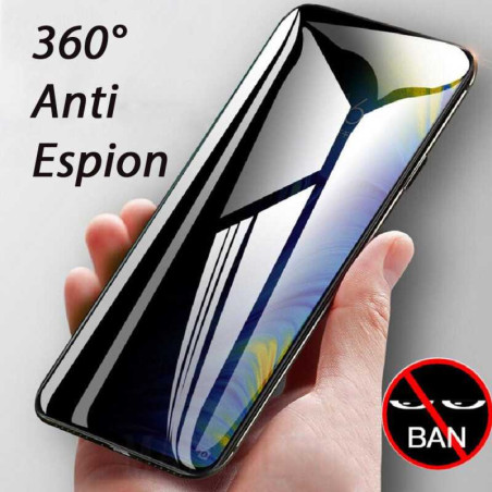 Verre trempé privacy anti-espion ECO – iPhone X à iPhone 17