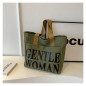 Canvas shoulder bag ECO – 33 x 41 x 12 cm Army Green Canvas shoulder bag ECO – 33 x 41 x 12 cm Army Green