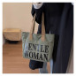 Canvas shoulder bag ECO – 33 x 41 x 12 cm Army Green Canvas shoulder bag ECO – 33 x 41 x 12 cm Army Green